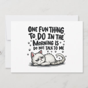 Convites Uma Coisa Divertida A Fazer Pela Manhã Não É Falar