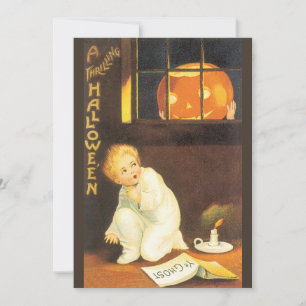 Convites Uma Emotiva Halloween pela Ellen Clapsaddle Festa