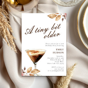 Convites Uma Festa de aniversário Espresso Martini Um Pouco