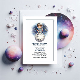 Convites Uma Festa de aniversário gigante do pequeno astron