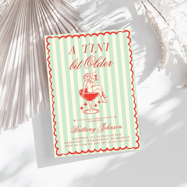 Convites Uma Festa de aniversário Ocidental Tini Bit Antiga (Criador carregado)