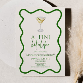 Convites Uma Festa de aniversário Tini Bit Antigo Dirty Mar