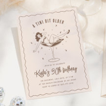 Uma Festa de Aniversário Um Pouquinho Mais Velha