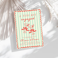 Uma Festa de noivado Tini Bit Engajada Vintage