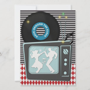 Convites Uma festa royally Rockin' 2 - SRF