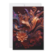 Uma Flor de Espaço Colorido de Pinkish