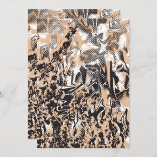 Convites Uma forma Eterno de anunciar sua celebração (Frente/Verso)