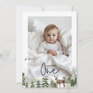Convites Uma Foto   Meu primeiro ano   Personalizado