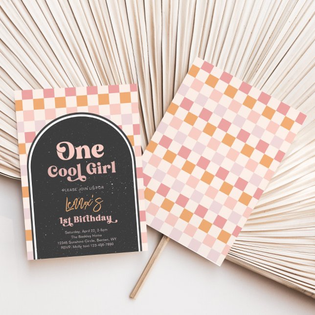 Convites Uma Legal Primeira Chamada de Aniversário | Patins (Criador carregado)