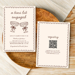 Convites Uma Mão Envolvida De Tini Desenhou Espresso Martin