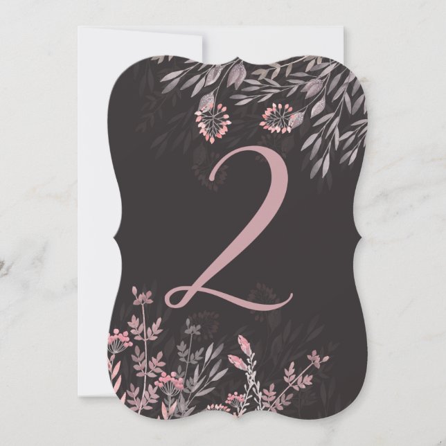 Convites Uma Mesa de Sonho 2 da Noite de Verão (Frente)