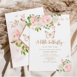 Convites Uma pequena borboleta está a caminho do ouro