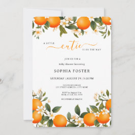 Convites Uma pequena cruz está no caminho do Chá de fraldas