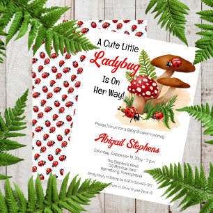 Convites Uma Pequena Damibuta Bonita Está A Caminho Do Chá 