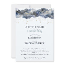 Uma Pequena Estrela Chuva de Bebê Marinha Celestia