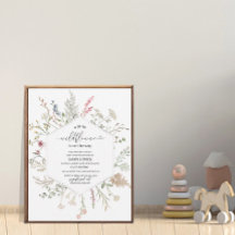 Uma pequena flor silvestre está a caminho da aquar