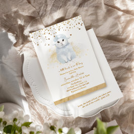 Convites Uma Pequena Lâmpada Está A Caminho Do Chá de frald