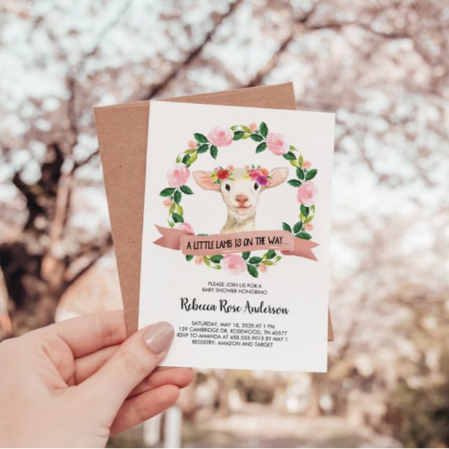 Convites Uma pequena lâmpada está no caminho do Chá de fral (Criador carregado)