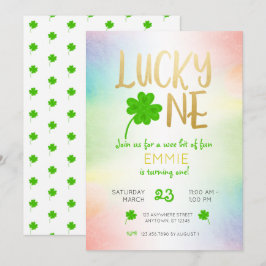 Convites Uma Rua Sortuda, Dia dos Patricões, Shamrock Anive