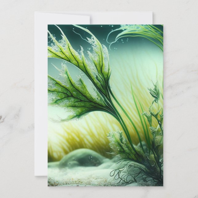 Convites Underwater Majesty (Frente)