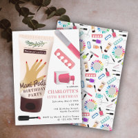 Unhas Manicure Pedicure Mani Pedi Meninas Aniversá
