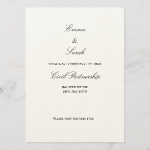 Convites União - Salve a Data