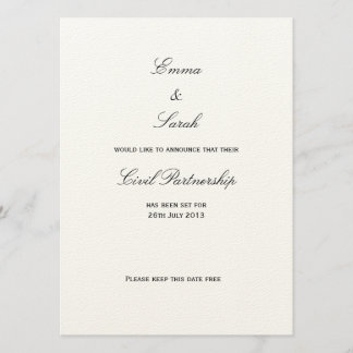 Convites União - Salve a Data