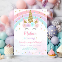 Unicorn Rainbow Magical Birthday