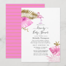 Unidade Flamingo, rosa e Dourada, por Chá