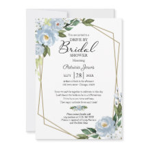 Unidade Floral Azul Geométrica Posta Por Chá de pa