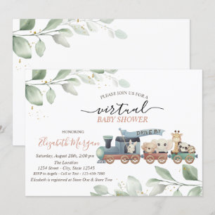 Convites Unidade Virtual de Comboios de Animais por Chá de