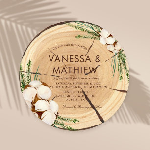 Convites Unique de Casamento Russo Elegante e Chic