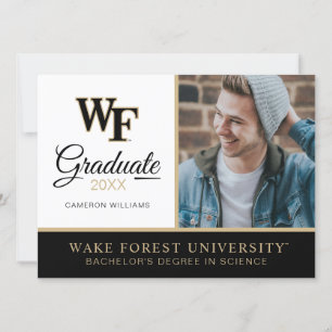 Convites Universidade Wake Forest   WF