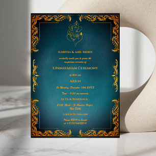 Convites Upanayanam t.c.p. Hindu Thread Janeu Ceremony