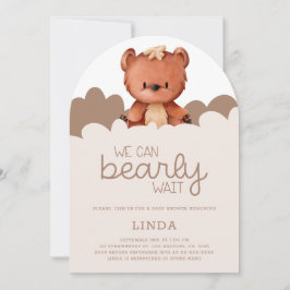 Convites Urso Bonito Que Podemos Ampliar Arco De Chá de fra