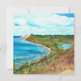 Convites Urso Dormente Duna Lakeshore Michigan Beach