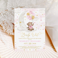 Urso Dourado Rosa Rosa Rosa, Urso Lua Estrelas Chá