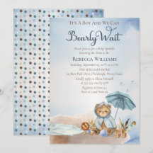 Urso | Guarda-chuvas Azuis Garoto Esperado Prévia 