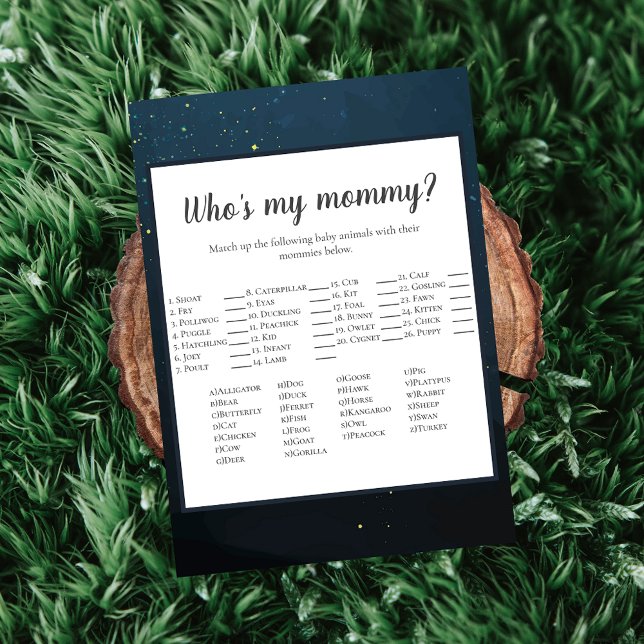 Convites Urso que é o Jogo da Chá de fraldas da minha Mamãe (Criador carregado)