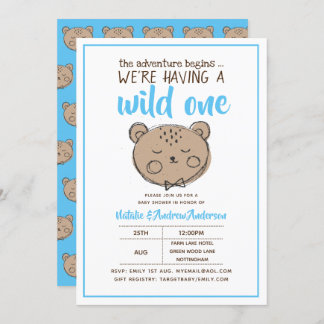 Convites Urso Russo Selvagem Começa Amarelo