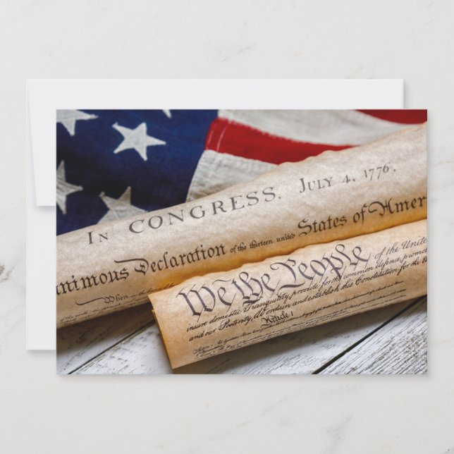 Convites US Founding Documents (Frente)