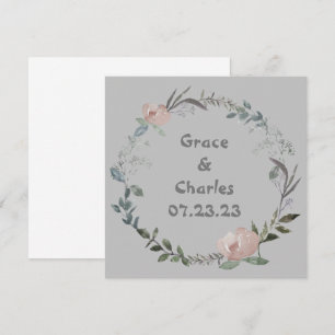 Convites Uvas para Vinho Flores Personalizadas Vermelhas Br