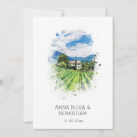 *~* Uvas QR Itália AR21 RSVP Casamento de Vinha