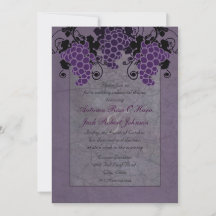 Uvas Roxas Jantar de Ensaios de Casamento Vintage