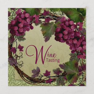 Convites Uvas Verdes Verdes Tuscanas Vintage