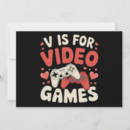 Convites V É Para Video Games Dia Dos Namorados Divertido P
