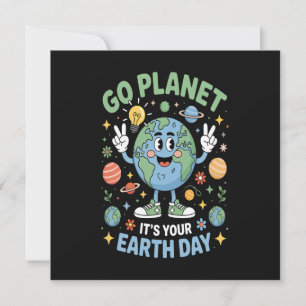 Convites Vá Planeta É Seu Dia da Terra