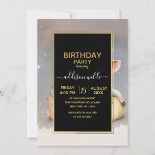 Convites Vaca Real Sonhando com Trono de Queijo