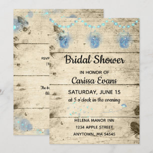 Convites Vagalumes no Chá de panela Russo Jars