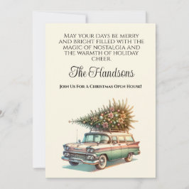 Convites Vagão da estação de Natal